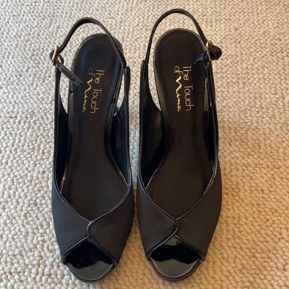 The Touch of Nina 4” Open Toe Heel